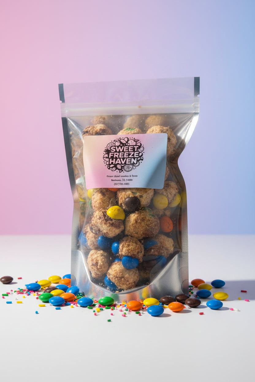 Freeze-Dried Caramel Puffs (Medium)