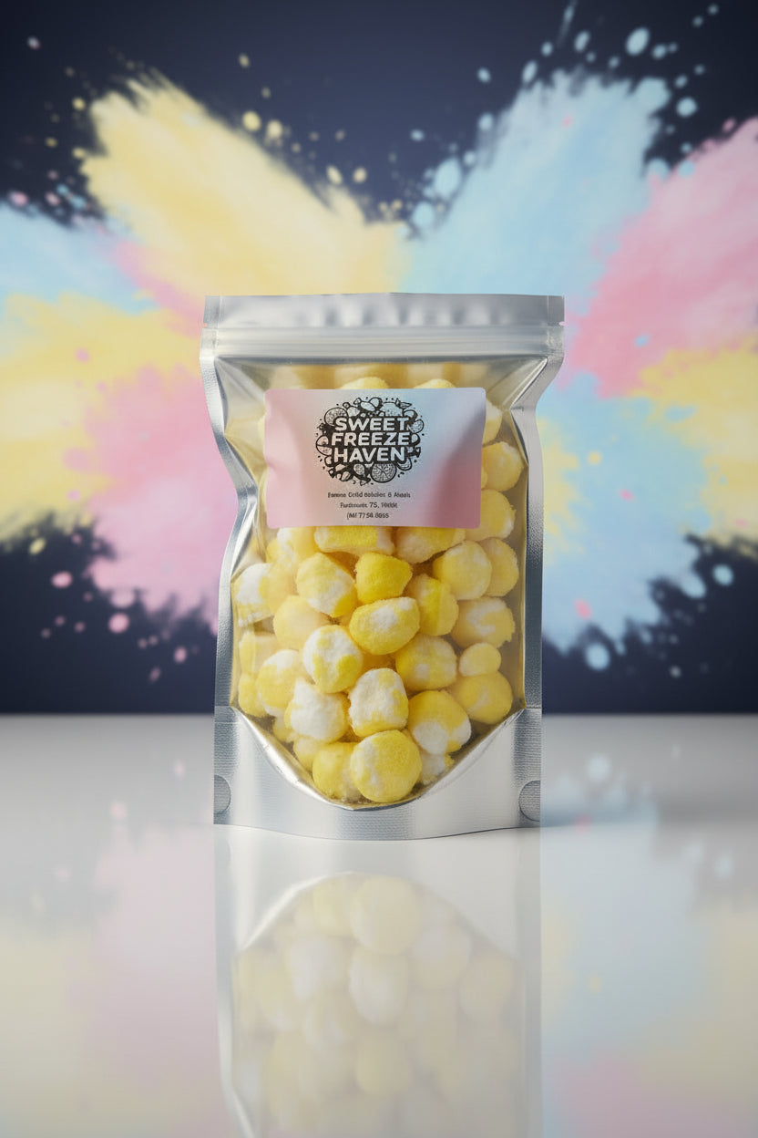 Freeze-Dried Lemon Crunchies (Medium)